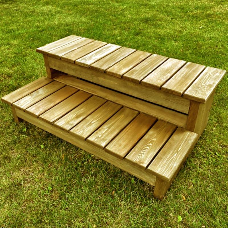 Скамейка-ступенька из дерева Белкри Сиена (ССТ-005905)