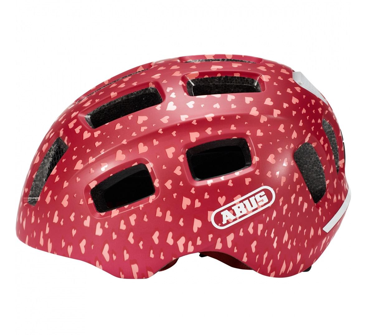 Шолом велосипедний дитячий Abus YOUN-I 2.0 M 52–57 Cherry Heart (638091)