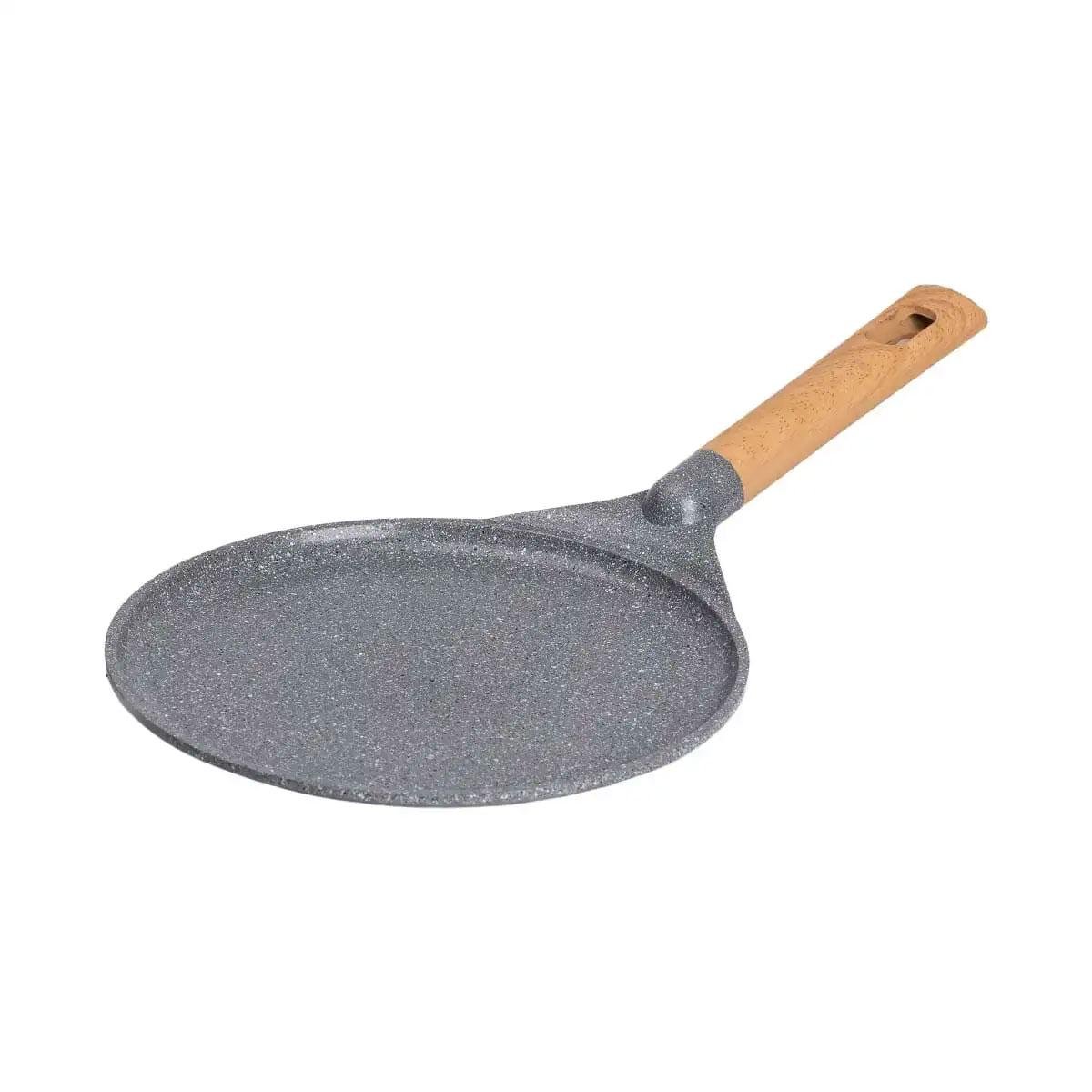 Млинна сковорідка MGC з мармуровим антипригарним покриттям алюмінієва ⌀26 см Сірий