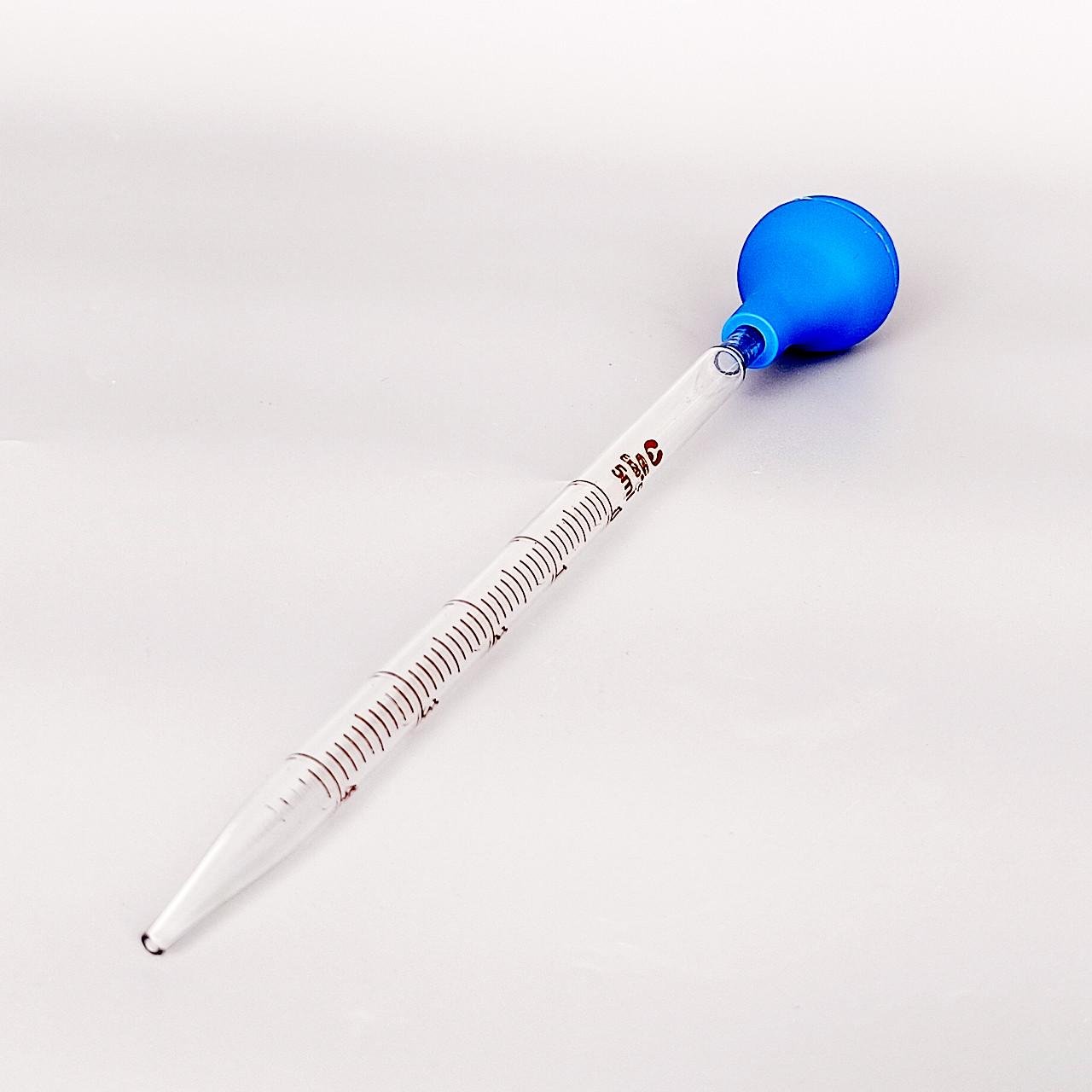 Піпетка мірна градуйована з грушею 5 мл (2348814833)