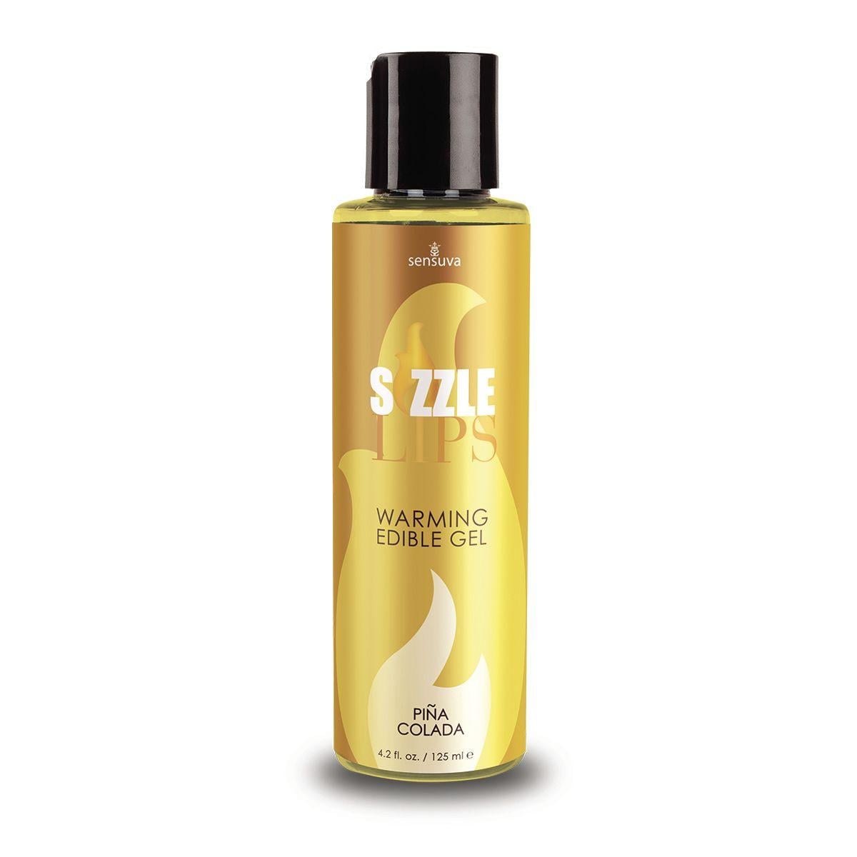 Гель массажный согревающий Sensuva Sizzle Lips Pina Colada 125 мл