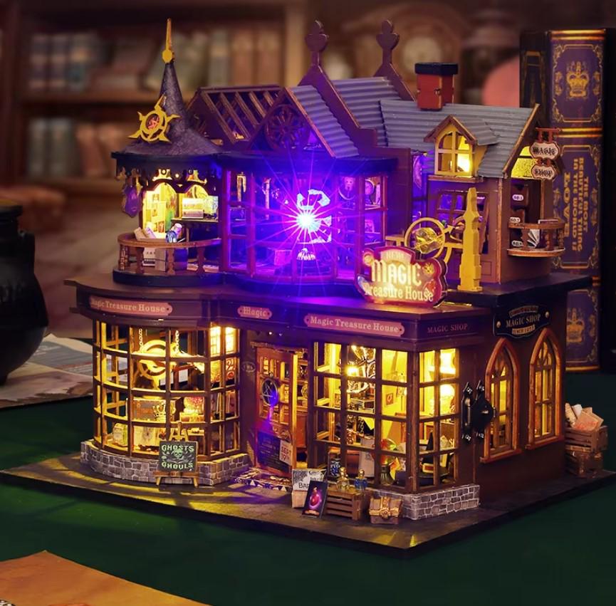 Конструктор DIY House Magic City румбокс Міні-місто 23,5x18x22 см в коробці (2104618649) - фото 6 Конструктор DIY House Magic City румбокс Міні-місто 23,5x18x22 см в коробці (2104618649) - фото 6