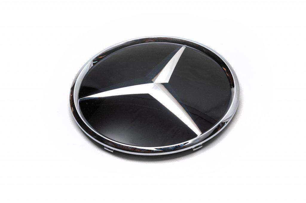 Передняя эмблема под стеклом Davs Auto для Mercedes C-сlass W205 2014-2021 гг. abs-пластик