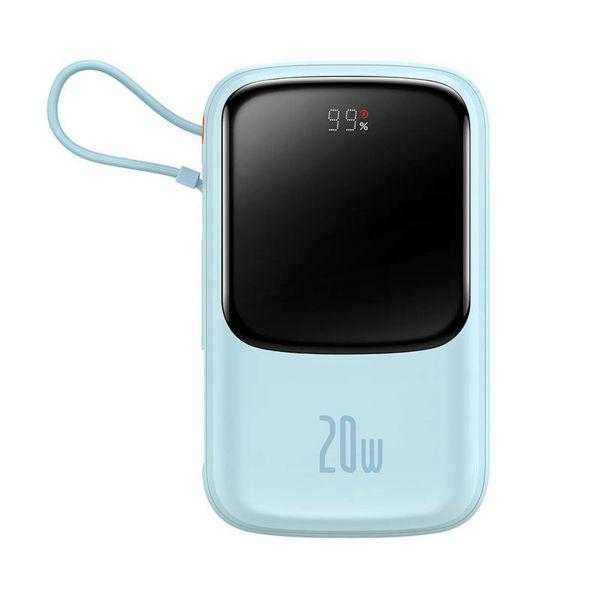 Повербанк BASEUS Qpow Pro 10000 mAh 20W Blue (PPQD020003)