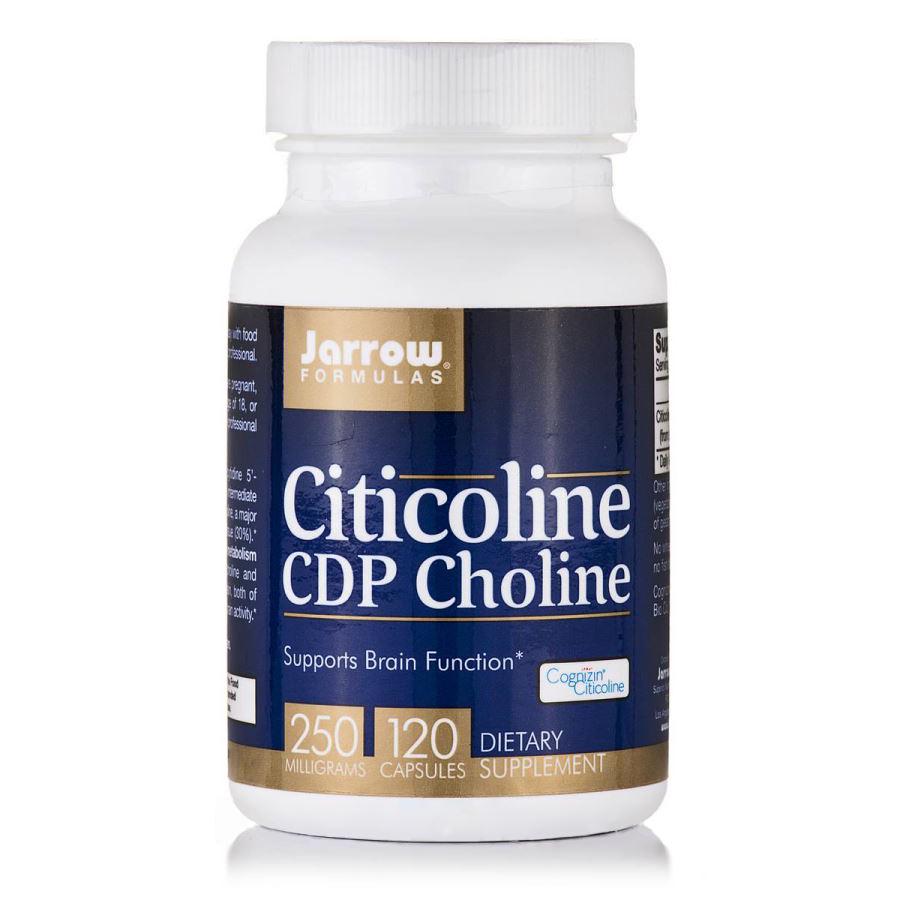 Натуральна добавка Jarrow Formulas Citicoline CDP Choline 120 капс. (8198)