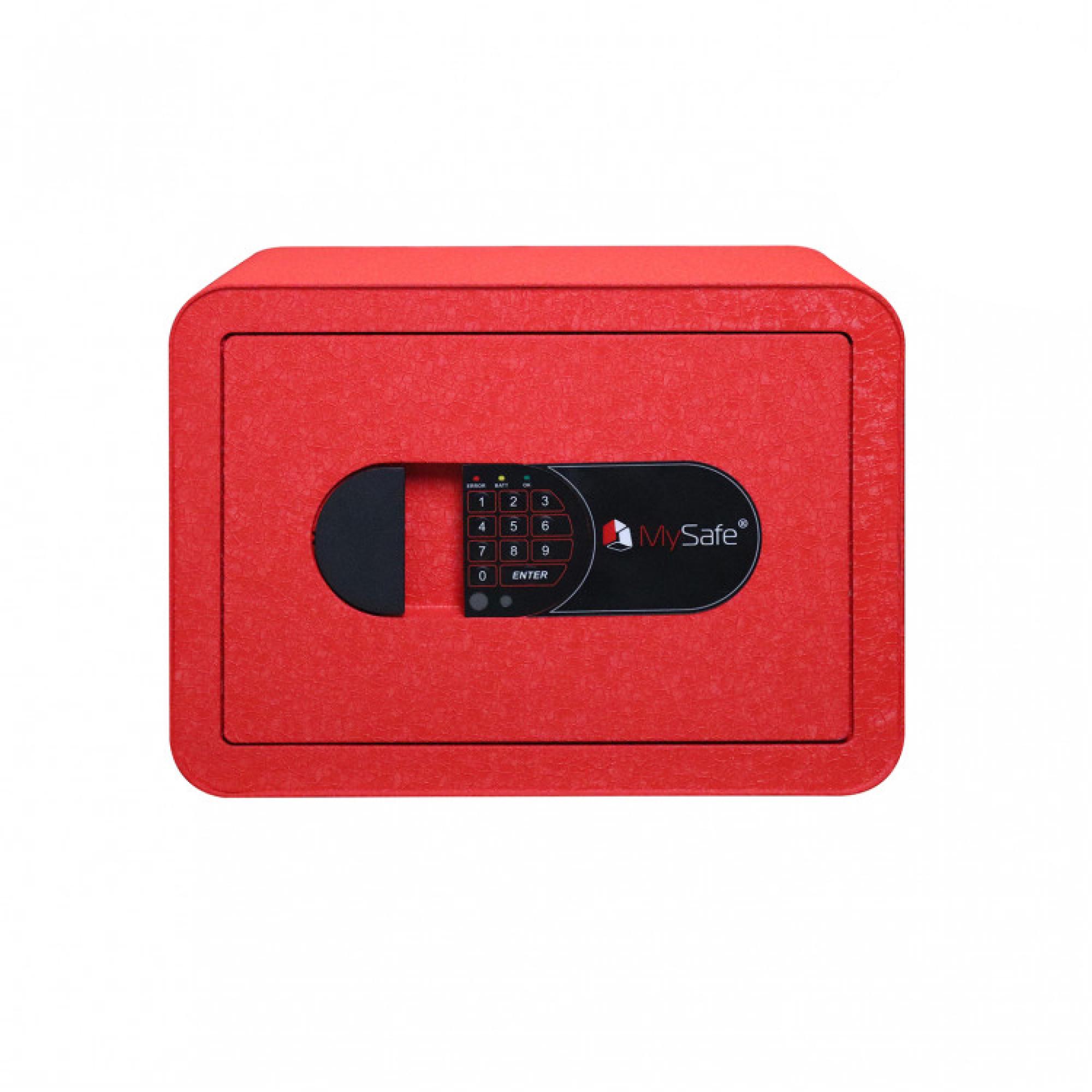 Сейф мебельный Griffon MSR.25.Е с полкой (2-12-MSR.25.Е RED)