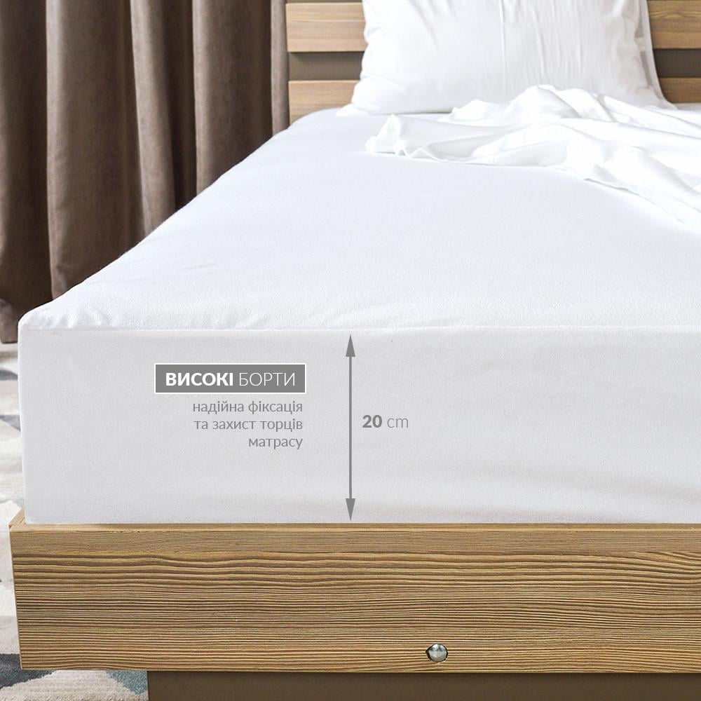 Наматрасник-чехол IDEIA Aqua Stop водонепроницаемый 140x200+23 см - фото 8 Наматрасник-чехол IDEIA Aqua Stop водонепроницаемый 140x200+23 см - фото 8