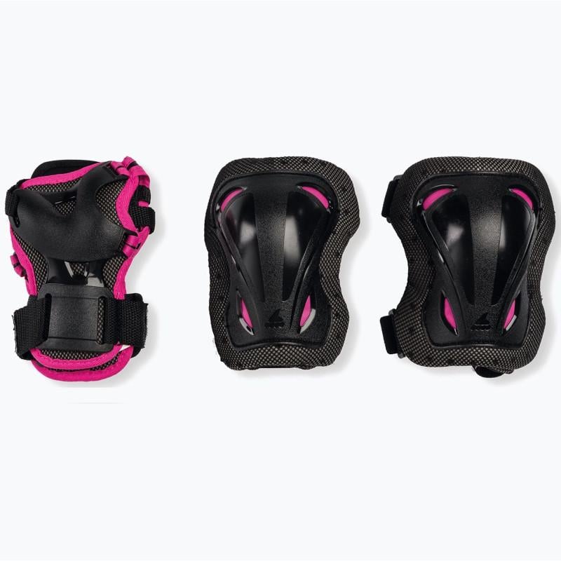 Защита детская Rollerblade Skate Gear Junior 3 pack XS Pink