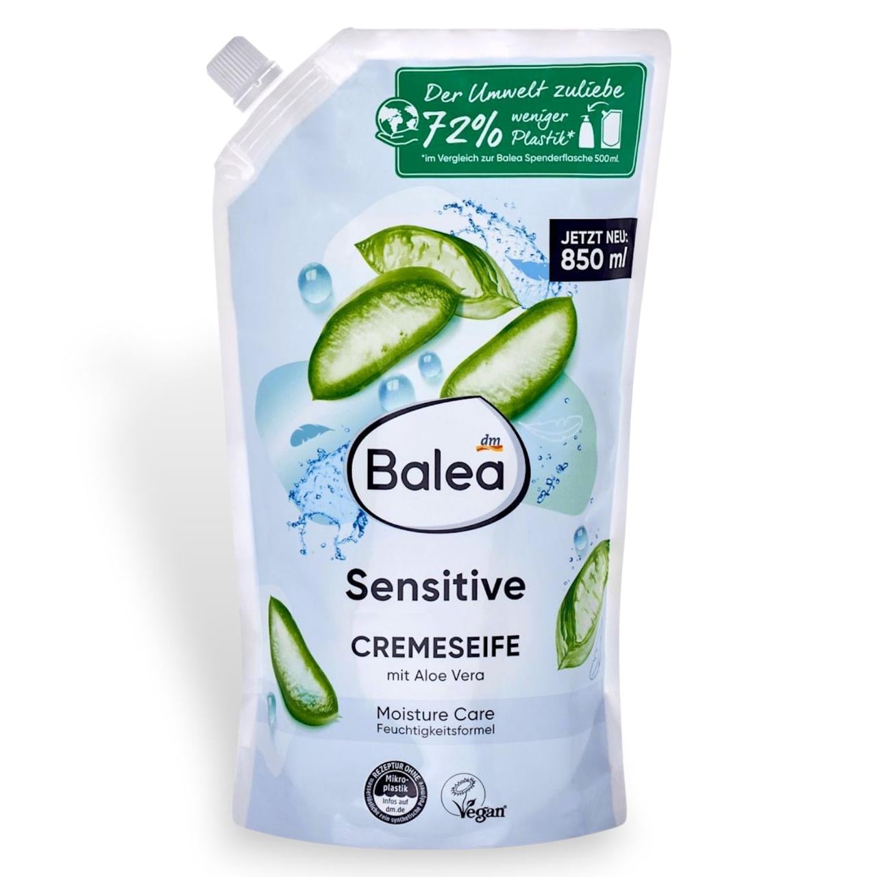 Крем-мило рідке Balea Sensitive запаска 850 мл