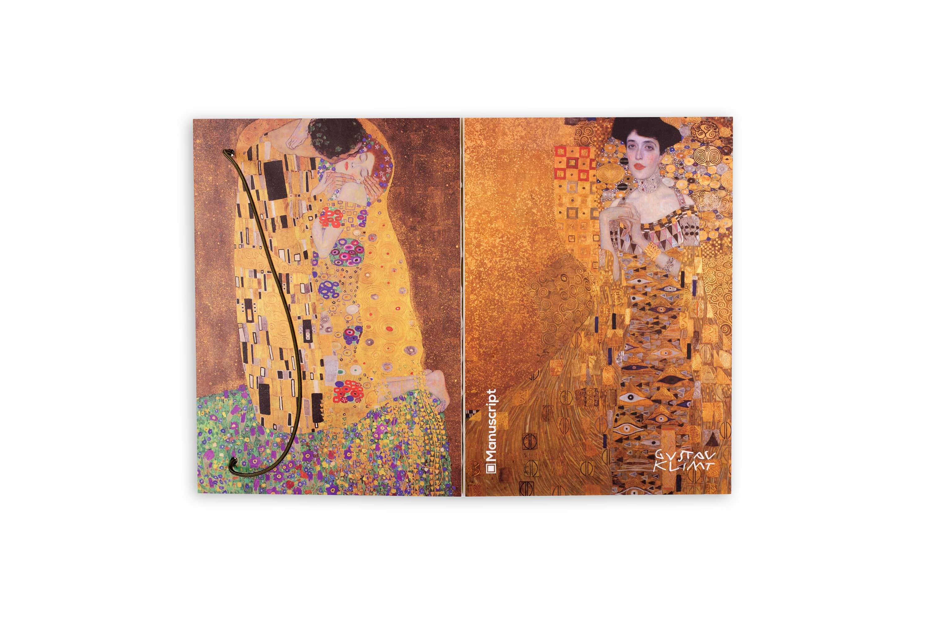 Скетчбук Manuscript Klimt 1907-1908 Plus A5 Чисті 160 сторінок з відкритою палітуркою (M- Klimt+) - фото 4