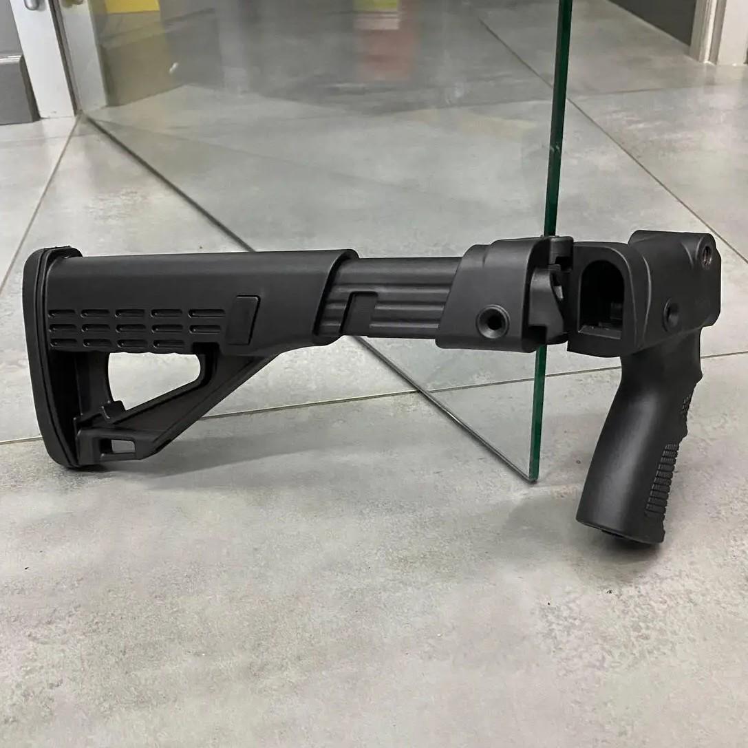 Рукоятка пистолетная DLG Tactical DLG-108 для Remington 870/750 с отсеком и гнездами под антабку Черный (244080) - фото 5 Рукоятка пистолетная DLG Tactical DLG-108 для Remington 870/750 с отсеком и гнездами под антабку Черный (244080) - фото 5