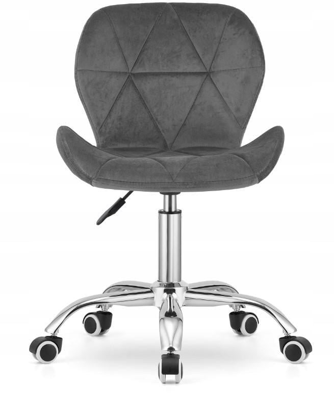 Крісло офісне комп'ютерне на колесах Bonro B-531 Велюр Сірий (4428) - фото 4 Крісло офісне комп'ютерне на колесах Bonro B-531 Велюр Сірий (4428) - фото 4