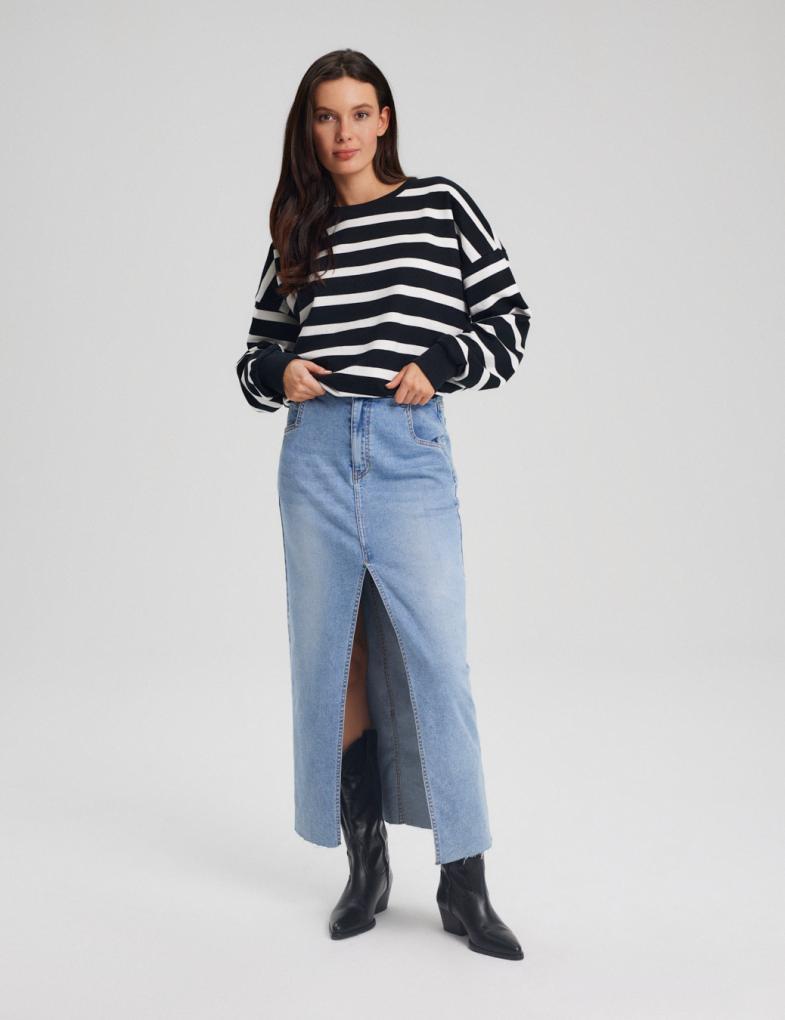 Юбка джинсовая женская Diverse NEBIULA M Светло-голубой (5902598981547) - фото 4 Юбка джинсовая женская Diverse NEBIULA M Светло-голубой (5902598981547) - фото 4