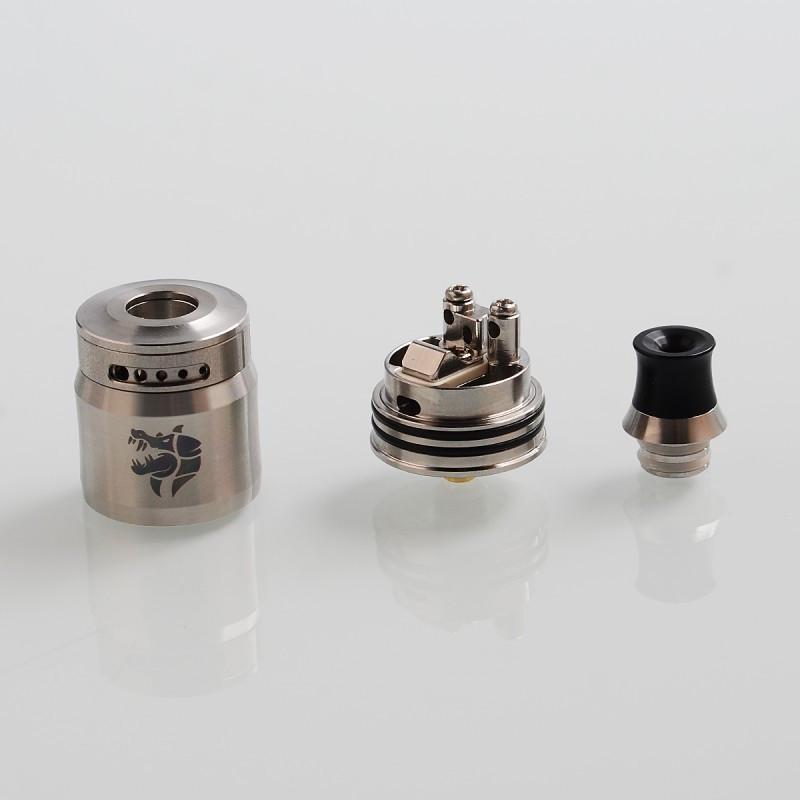 Дрипка для электронной сигареты Ammit MTL RDA Silver (am213) - фото 4 Дрипка для электронной сигареты Ammit MTL RDA Silver (am213) - фото 4
