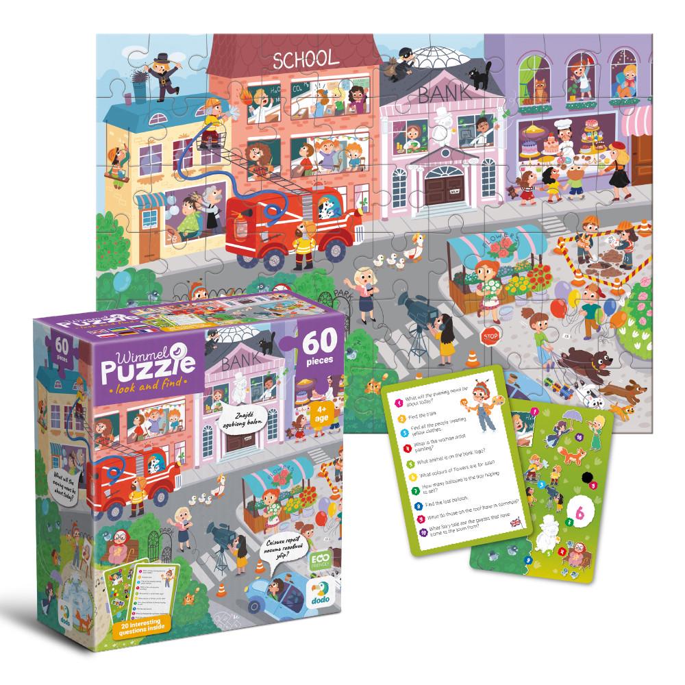 Віммельпазл DoDo Містечко професій 60 шт. (300662) - фото 2