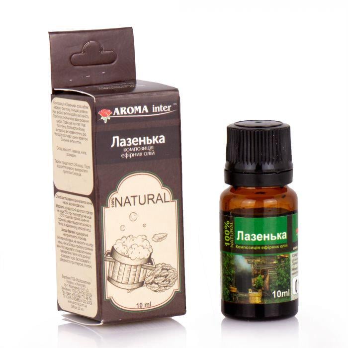 Аромамасло композиция эфирных Aroma Inter Лазенька 10 мл (4086)