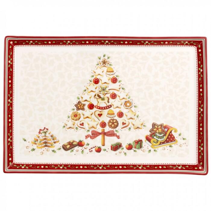 Блюдо сервировочное Winter Bakery Delight Villeroy & Boch 39х26 см (1486122850)