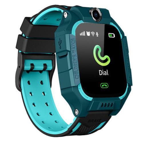 Смарт-часы детские Smart Baby Watch Q19 с функцией отслеживания/камера/украинский язык Зеленый