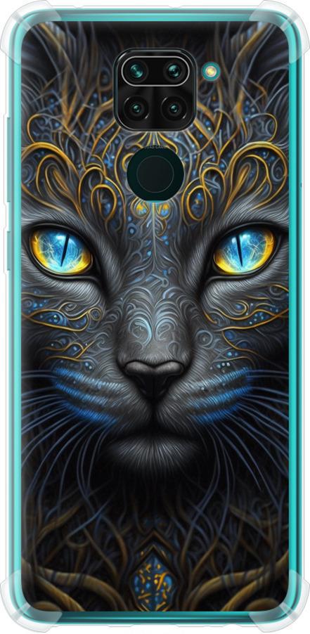 Чехол на Xiaomi Redmi Note 9 Кошка (5548sp-2017-42517)