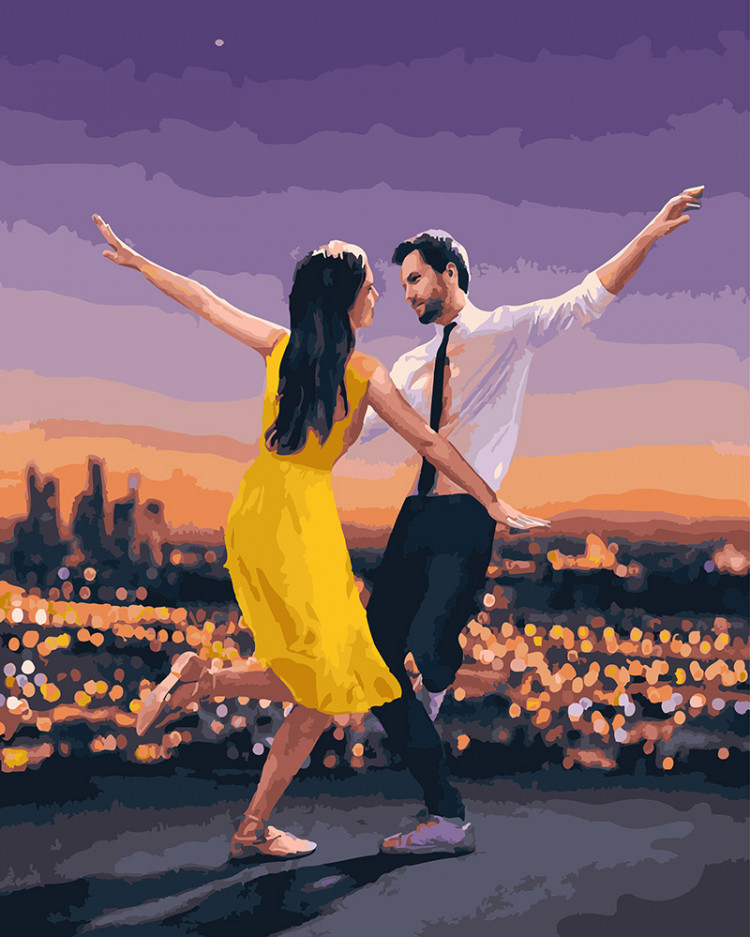 Картина по номерам Brushme Ла-Ла Ленд (GX25363) Картина по номерам Brushme Ла-Ла Ленд (GX25363)