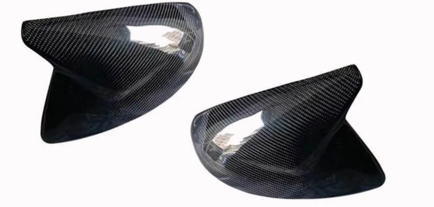 Накладки на зеркала стиль замены V2 DDCarbon для Audi A6 C8 2018- карбон (132880)