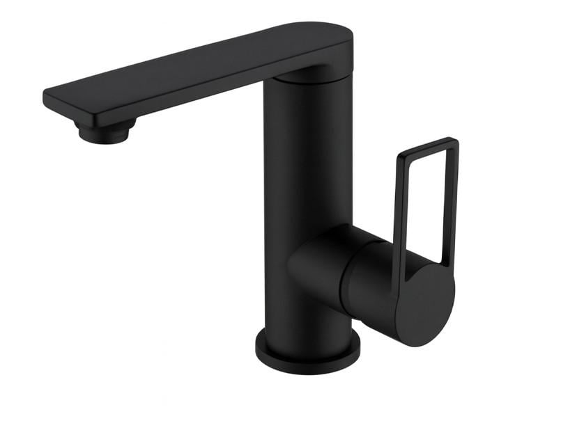 Смеситель для раковины с боковой ручкой AIM DG06514 Matte black Смеситель для раковины с боковой ручкой AIM DG06514 Matte black