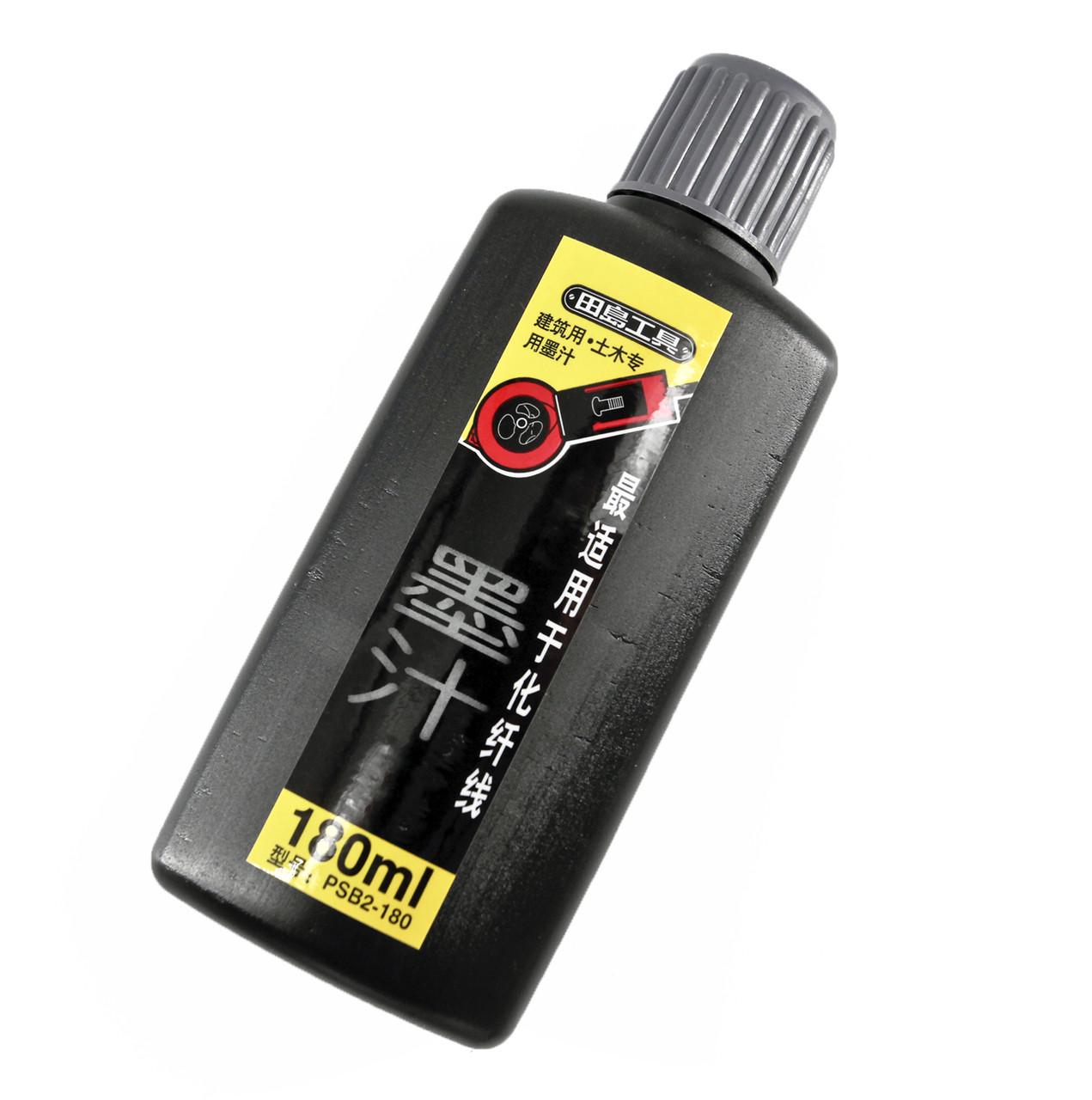 Чернило жидкое TAJIMA PSB2-180 для разметочных шнуров 180 мл Черный (29710404) - фото 3 Чернило жидкое TAJIMA PSB2-180 для разметочных шнуров 180 мл Черный (29710404) - фото 3