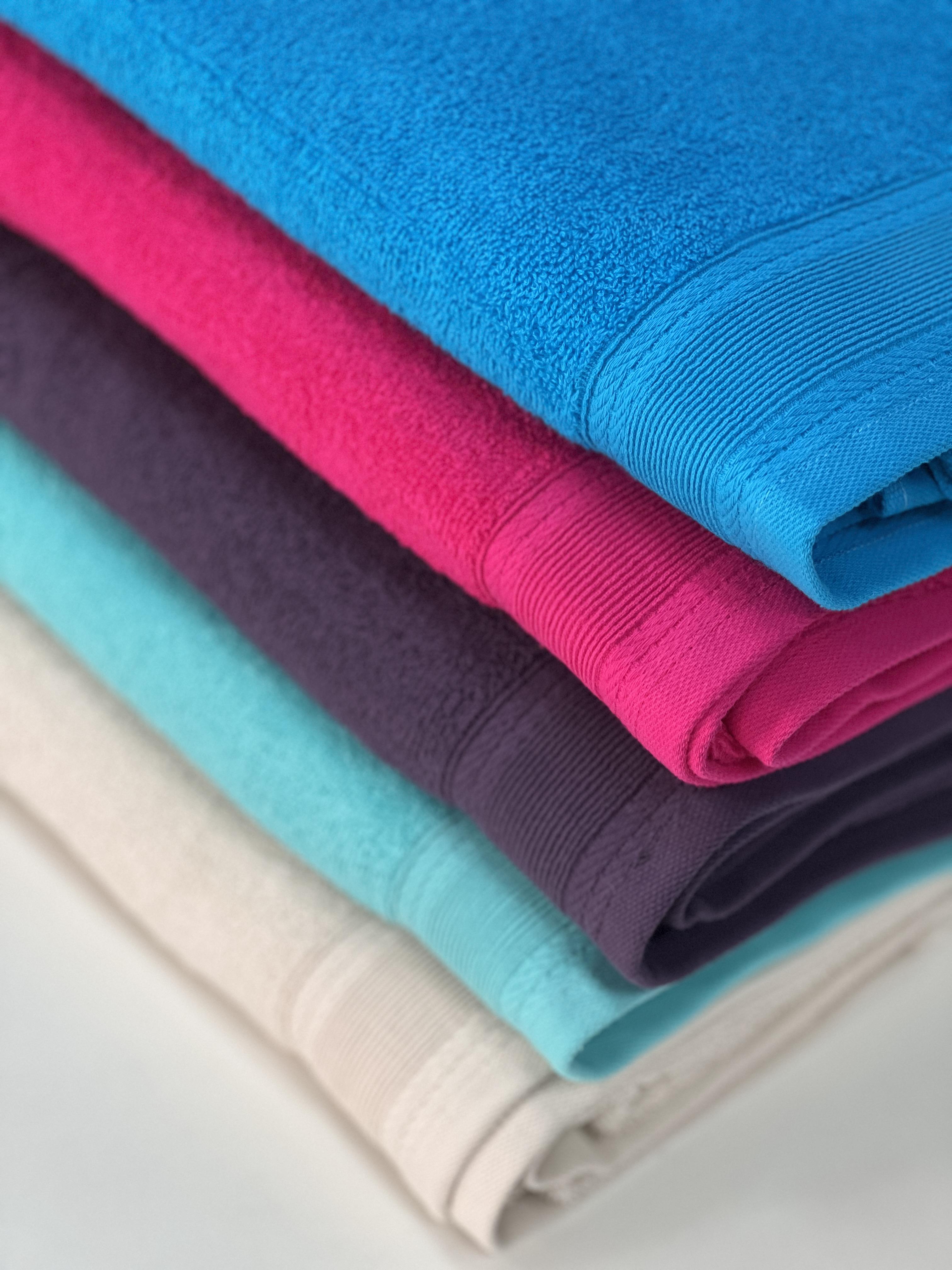 Полотенце махровое с бордюром 400г/м2 70х140 см Фуксия (9891545) - фото 6 Полотенце махровое с бордюром 400г/м2 70х140 см Фуксия (9891545) - фото 6