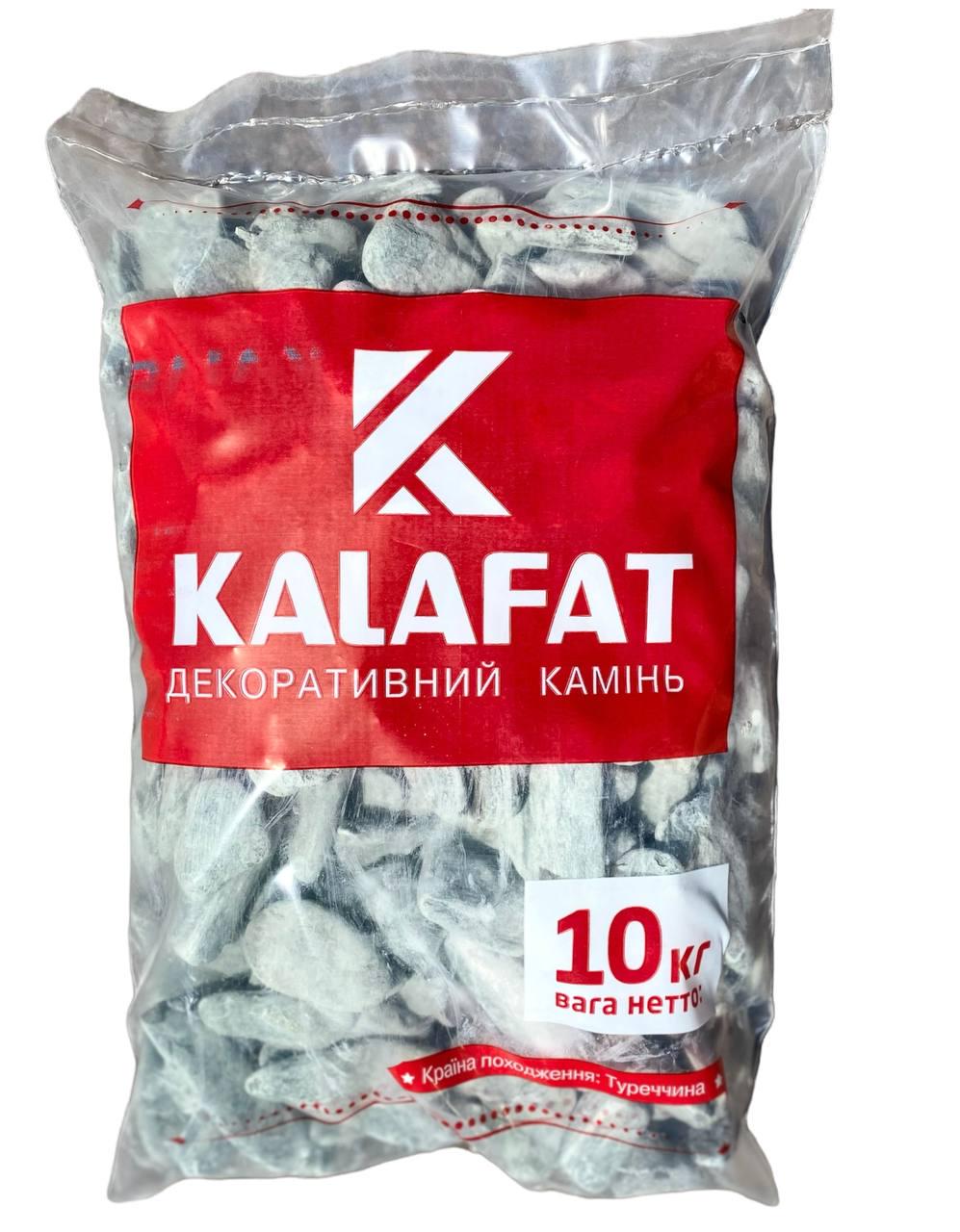 ᐉ Камень декоративный Белая Мраморная крошка 12-18 мм 25 кг