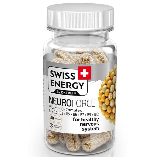 В комплексе Swiss Energy NEUROFORCE Vitamin B-Complex 30 капс. (000026751)