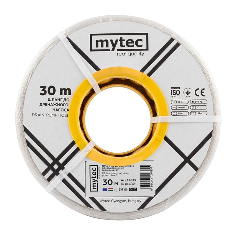 Шланг дренажный Mytec 30 м Ø 2" 50 мм (64624)