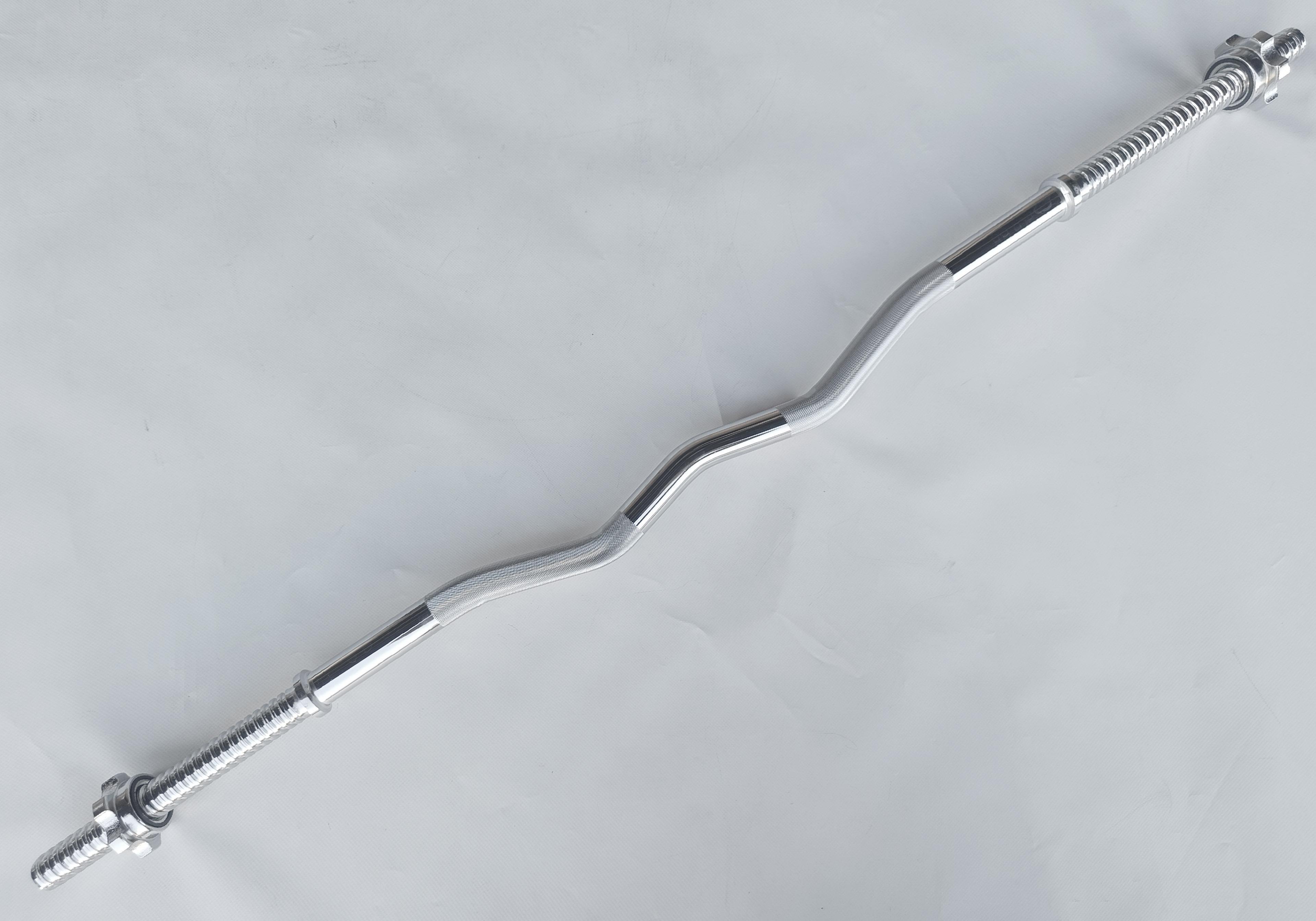 Гриф для штанги EasyFit W-образный 1,2 м Ø 28 мм - фото 3 Гриф для штанги EasyFit W-образный 1,2 м Ø 28 мм - фото 3