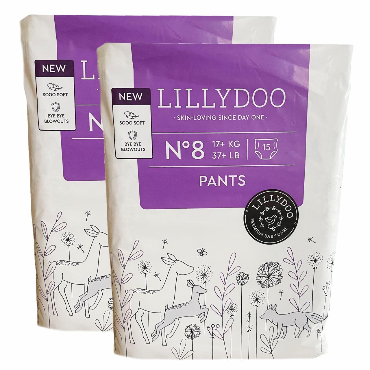 Підгузки-трусики Lillydoo 8 17+ кг 30 шт. (2686046369)