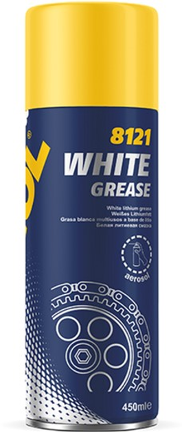 Мастило літієве Mannol 450 мл Білий (8121)