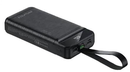 Повербанк Awei P140K 30 000 mAh 22,5W Black (109-10827850) - фото 1