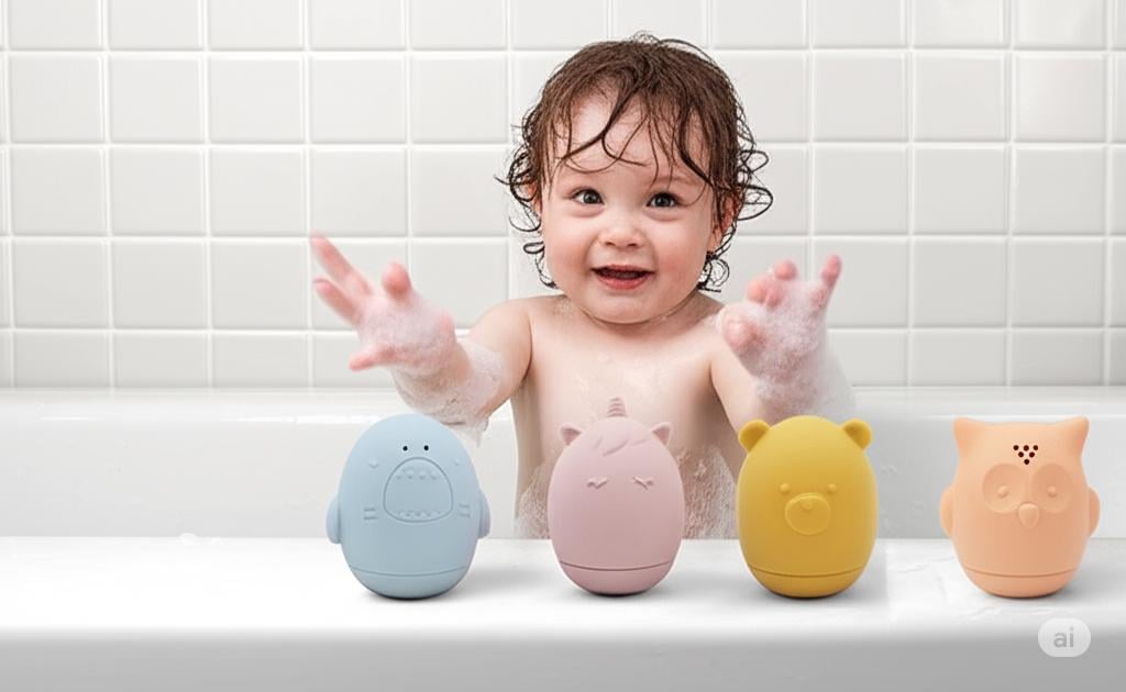 Набір бризкалок для купання силіконових 4 шт. (27984759) - фото 8 Набір бризкалок для купання силіконових 4 шт. (27984759) - фото 8