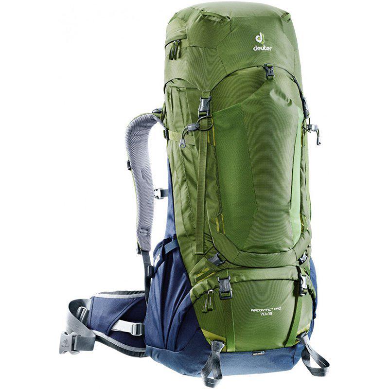 Рюкзак туристичний Deuter Aircontact PRO 70+15 л Pine/Navy (33303172312)