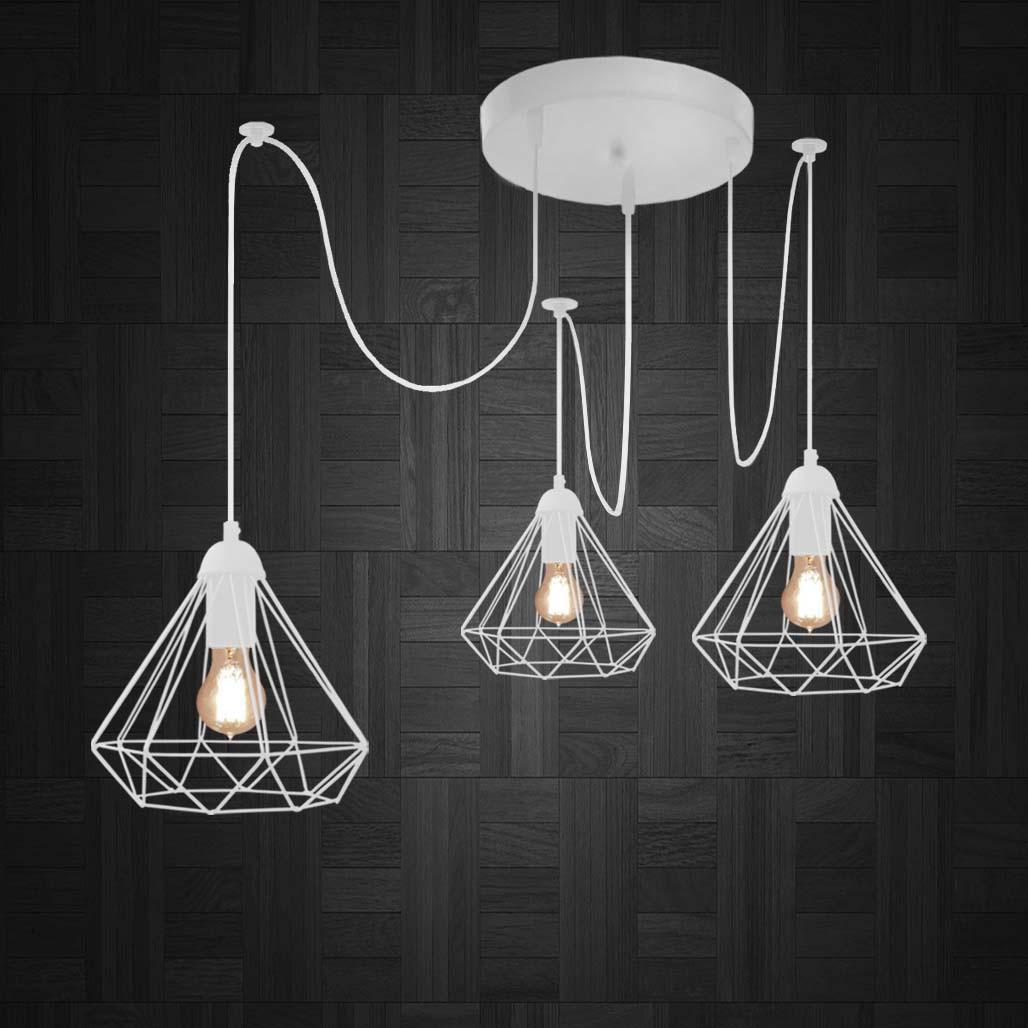 Люстра DIAMOND/SP-3 WH