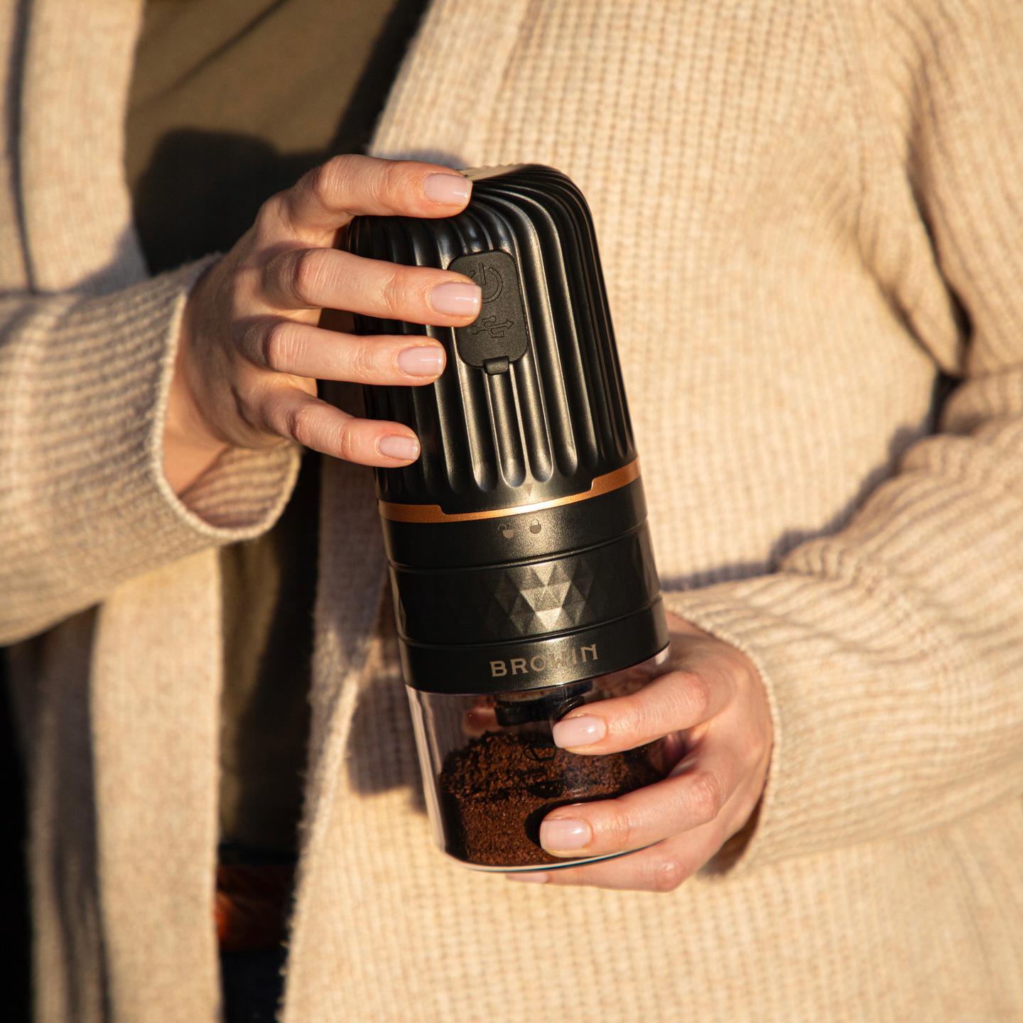 Млинок для кави Browin електричний регульований (320501) - фото 6 Млинок для кави Browin електричний регульований (320501) - фото 6