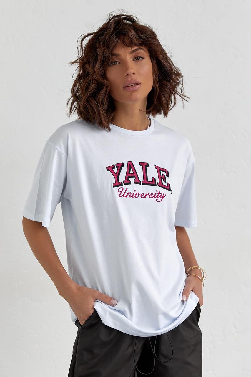 Футболка "Yale University" S Белый (10905219)