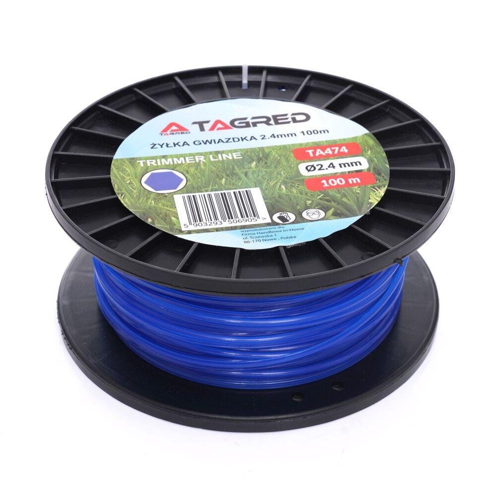 Леска для косы Tagred TA474 2,4 мм x 100 м