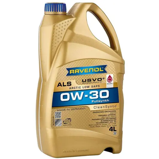 Моторное масло RAVENOL ALS 0W-30 4 л (1111137004) Моторное масло RAVENOL ALS 0W-30 4 л (1111137004)