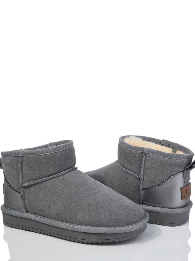 Угги ITTS N5875-19 замшевые р. 41 Серый - фото 1 Угги ITTS N5875-19 замшевые р. 41 Серый - фото 1