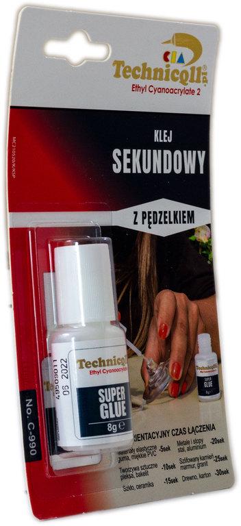 Клей секундний Technicqll з пензликом 8 г (000032451) - фото 3 Клей секундний Technicqll з пензликом 8 г (000032451) - фото 3