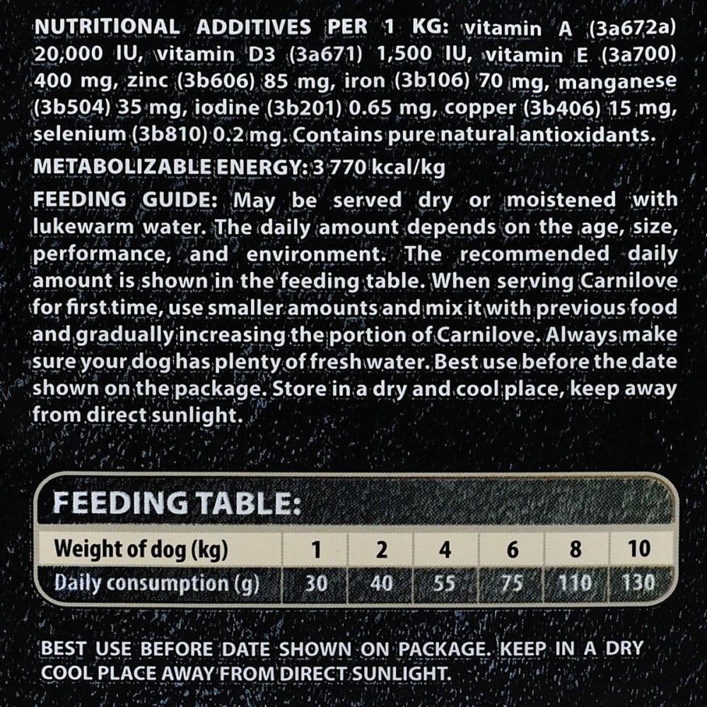 Корм сухий Carnilove Fresh Ostrich & Lamb для дорослих собак дрібних порід/ягня та страус/6 кг - фото 5 Корм сухий Carnilove Fresh Ostrich & Lamb для дорослих собак дрібних порід/ягня та страус/6 кг - фото 5