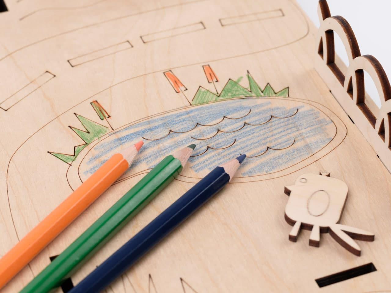 Развивающей игра-раскраска Зробив Тато Зоопарк (RZ0015) - фото 9 Развивающей игра-раскраска Зробив Тато Зоопарк (RZ0015) - фото 9