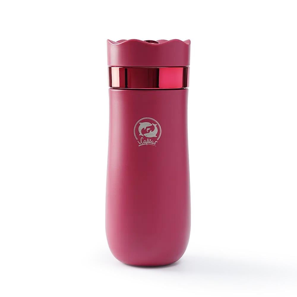 Френч-пресс термочашка iCafilas Travel French Press Coffee Mug 320 мл Red (FA2316R)