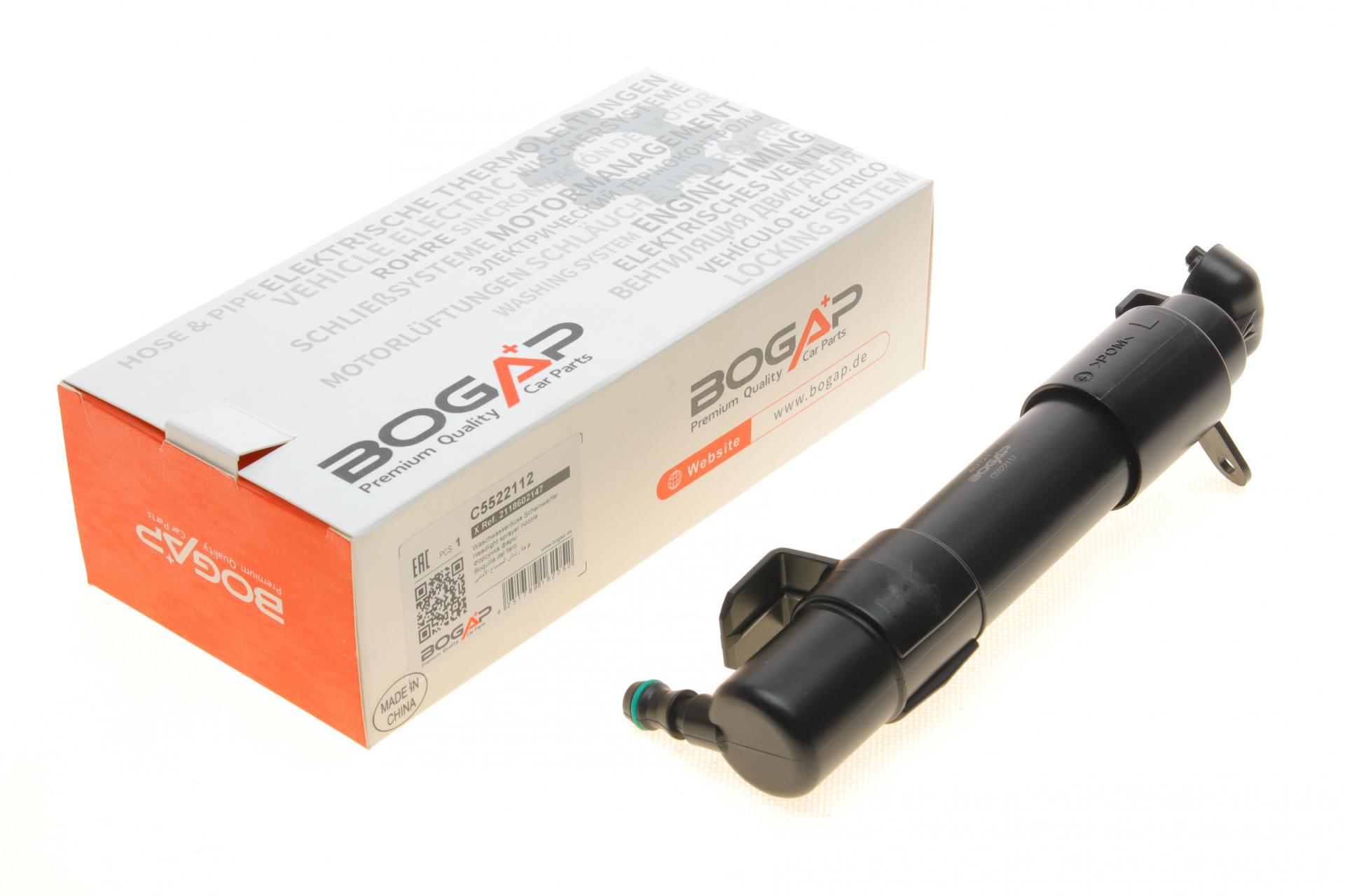 Форсунка омывателя фары BOGAP Mercedes E-class W211/S211 02-09 L (C5522112)