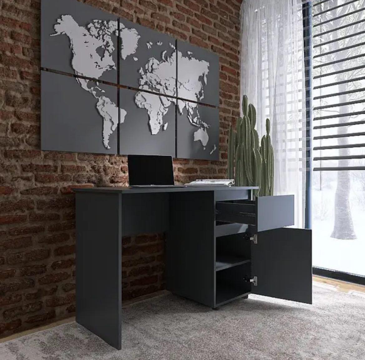 Стол письменный СЛ-1 Лайт Еверест 1100х550х770 мм Графитовый - фото 2