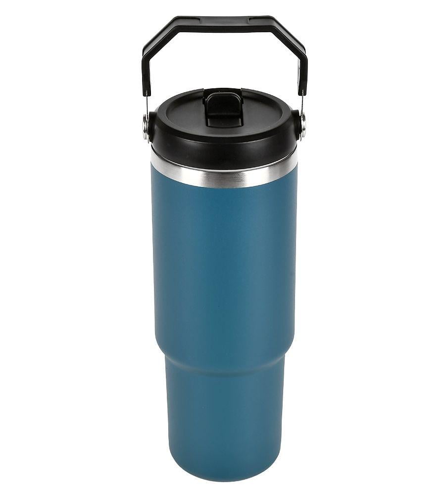 Термокухоль Travel Cup з ручкою та кришкою-поїлкою 900 мл Blue (35829428)